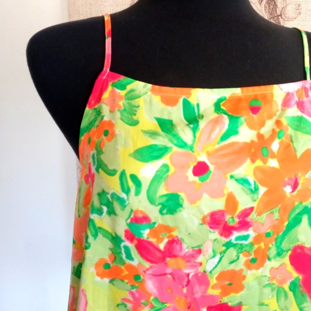 NWT SANCTUARY FLORAL SATIN CAMISOLE SIZE M - Picture 4 of 10